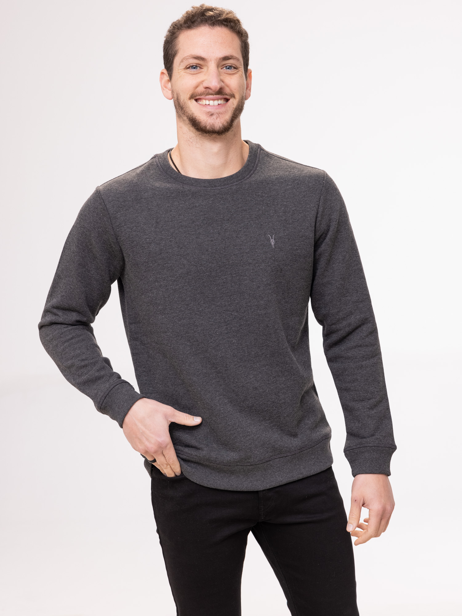ALLSAINTS dark gray sweatshirt 